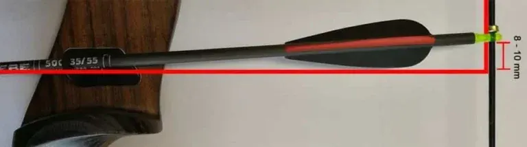 Nockpunkt sportlich gesetzt